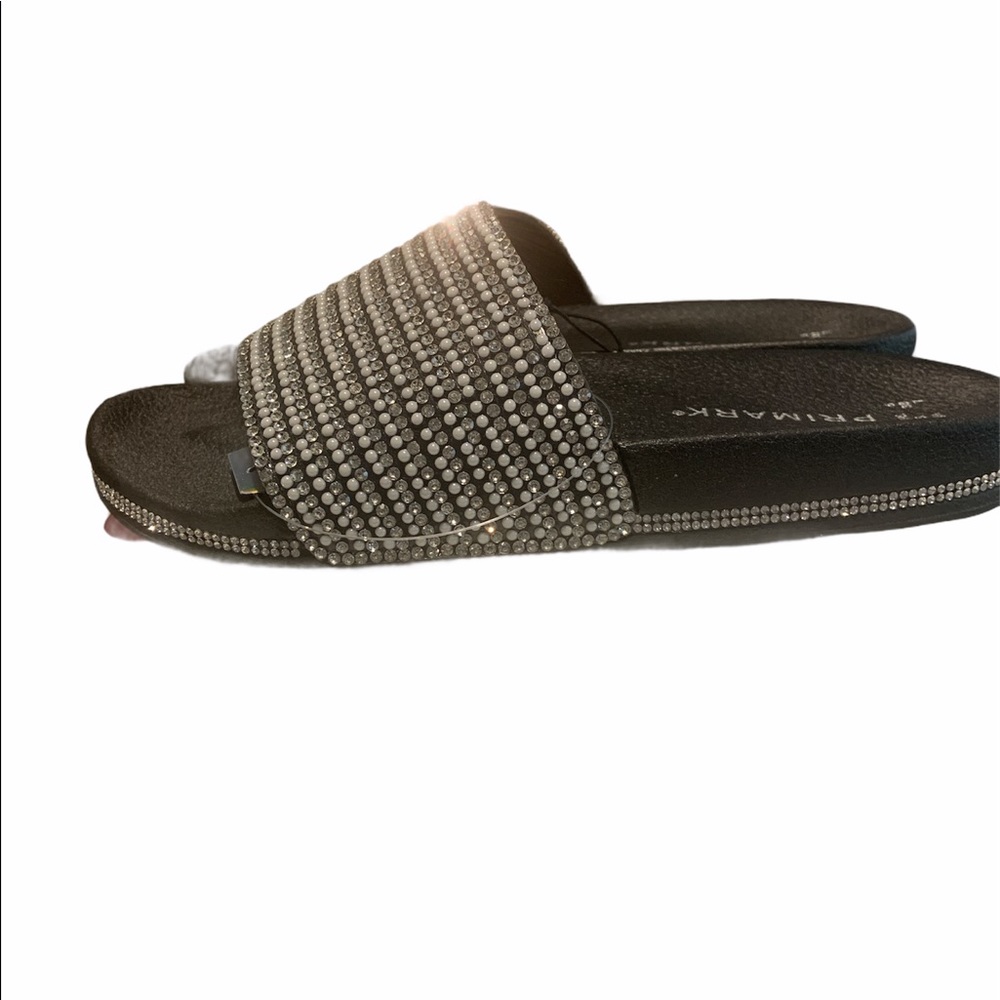 NWT Rhinestone and Pearl slides - Picture 5 of 6